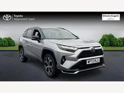 Silver Used 2022 Toyota RAV4 Hybrid SUV | £29,995 (Fair price)