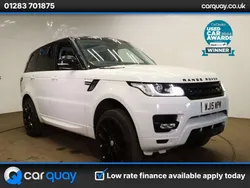 White Used 2015 Land Rover Range Rover Sport HSE SUV | £16,995 (Good price)