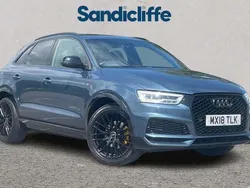 Blue Used 2018 Audi Q3 Black Edition SUV | £15,950 (Good price)