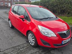 Red Used 2012 Vauxhall Meriva MPV | £2,195 (Fair price)