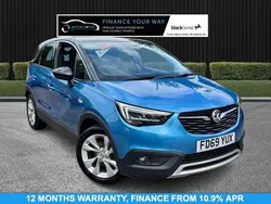Blue Used 2019 Vauxhall Crossland X Business Edition SUV | £9,395 (Fair price)