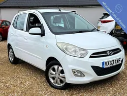 White Used 2013 Hyundai i10 Active Hatchback | £6,495 (A bit pricey)
