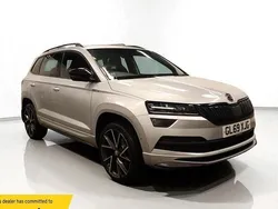 Silver Used 2020 Skoda Karoq SportLine SUV | £16,621 (Fair price)