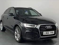 Phantom black Used 2016 Audi Q3 S-line plus SUV | £12,975 (Fair price)