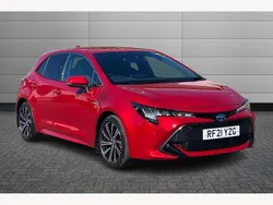 Red Used 2021 Toyota Corolla Design Hatchback | £19,995 (Fair price)