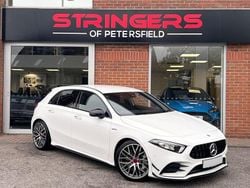 White Used 2019 Mercedes A35 AMG Premium Hatchback | £24,000 (Fair price)