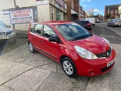Red Used 2010 Nissan Note Visia MPV | £2,495 (Fair price)