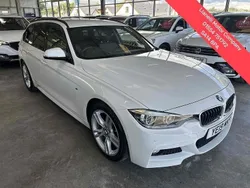 White Used 2019 BMW 318 M Sport Estate | £17,995 (Fair price)