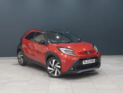 Red Used 2023 Toyota Aygo Hatchback | £15,998 (Fair price)