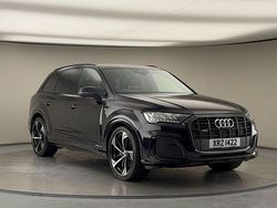 Orca black Used 2021 Audi Q7 Black Edition SUV | £35,650 (Good price)