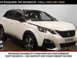 White Used 2019 Peugeot 3008 GT-line Hatchback | £12,970 (Fair price)