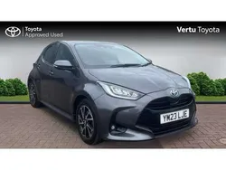 Grey Used 2023 Toyota Yaris Hybrid Design Hatchback | £15,628 (Fair price)