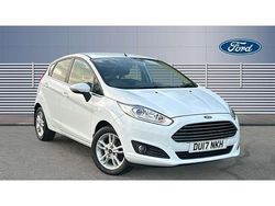 White Used 2017 Ford Fiesta Zetec Hatchback | £7,255 (Good price)