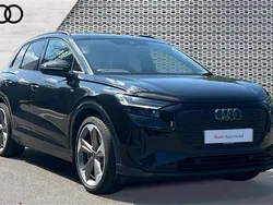 Black Used 2024 Audi Q4 e-tron Black Edition SUV | £37,249 (Fair price)