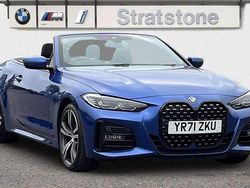 Blue Used 2022 BMW 420 M Sport Cabriolet | £30,399 (Fair price)