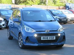 Blue Used 2018 Hyundai i10 Premium SE Hatchback | £9,995 (Fair price)