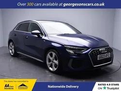 Blue Used 2023 Audi A3 Sportback S-Line Hatchback | £22,300 (Fair price)