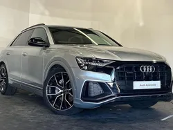Silver Used 2023 Audi Q8 Black Edition SUV | £51,495 (Fair price)