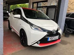White Used 2017 Toyota Aygo x-press Hatchback | £6,890 (Fair price)