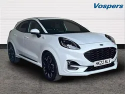White Used 2022 Ford Puma ST-Line X SUV | £16,995 (Fair price)