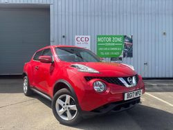 Red Used 2017 Nissan Juke Visia SUV | £7,795 (Fair price)