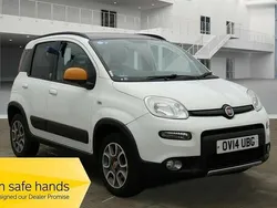 White/black Used 2014 Fiat Panda 4x4 S Hatchback | £3,995 (Good price)
