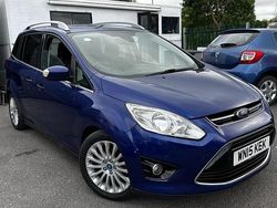Blue Used 2015 Ford Grand C-Max Titanium MPV | £4,995
