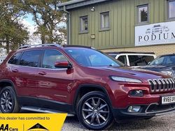 Red Used 2015 Jeep Cherokee Limited SUV | £6,990 (Fair price)