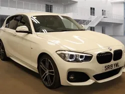 White Used 2019 BMW 118 M Sport Hatchback | £12,600 (Fair price)