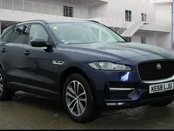Blue Used 2018 Jaguar F-Pace R-Sport SUV | £17,990 (Fair price)