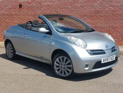 Silver Used 2007 Nissan Micra C+C Cabriolet | £1,395