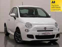 White Used 2014 Fiat 500 S Hatchback | £5,349 (Fair price)