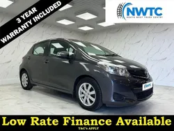 Grey Used 2013 Toyota Yaris Hatchback | £5,595 (Fair price)