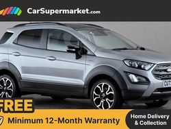 Silver Used 2022 Ford Ecosport Active SUV | £13,397 (Fair price)