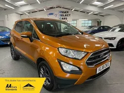 Orange Used 2018 Ford Ecosport Zetec SUV | £6,150 (Expensive)