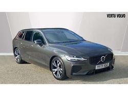 Grey Used 2021 Volvo V60 R-Design Estate | £24,768 (Fair price)