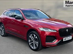 Firenze red metallic Used 2023 Jaguar F-Pace R-Dynamic SUV | £42,114 (Expensive)