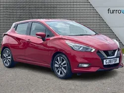 Red Used 2018 Nissan Micra Acenta Limited Edition Hatchback | £7,495 (Fair price)