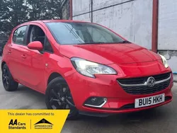 Red Used 2015 Vauxhall Corsa SRi Hatchback | £4,795 (Fair price)