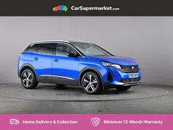 Blue Used 2022 Peugeot 3008 GT Hatchback | £17,497 (Fair price)