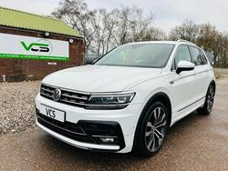 White Used 2019 VW Tiguan R-line SUV | £20,790 (Fair price)