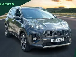 Grey Used 2021 Kia Sportage GT-Line SUV | £15,999 (Good price)