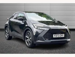 Eclipse black Used 2023 Toyota C-HR Design SUV | £26,095 (Fair price)