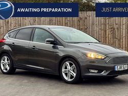 Grey Used 2018 Ford Focus Titanium Hatchback | £8,895 (Fair price)