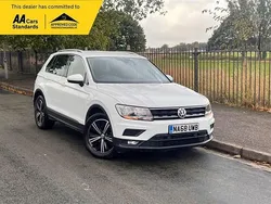 White Used 2018 VW Tiguan SE SUV | £13,995 (Good price)