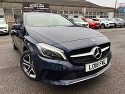 Blue Used 2018 Mercedes A180 Sport Edition Hatchback | £13,995 (Good price)