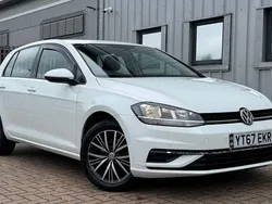 White Used 2017 VW Golf VII SE Hatchback | £8,500 (Fair price)