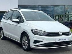 White Used 2019 VW Golf Sportsvan SE MPV | £12,073 (Fair price)