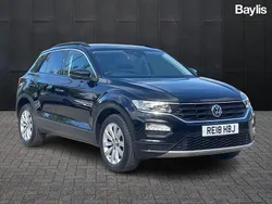 Black Used 2018 VW T-Roc SE SUV | £13,899 (Fair price)