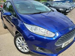 Blue Used 2016 Ford Fiesta Titanium Hatchback | £4,495 (Fair price)